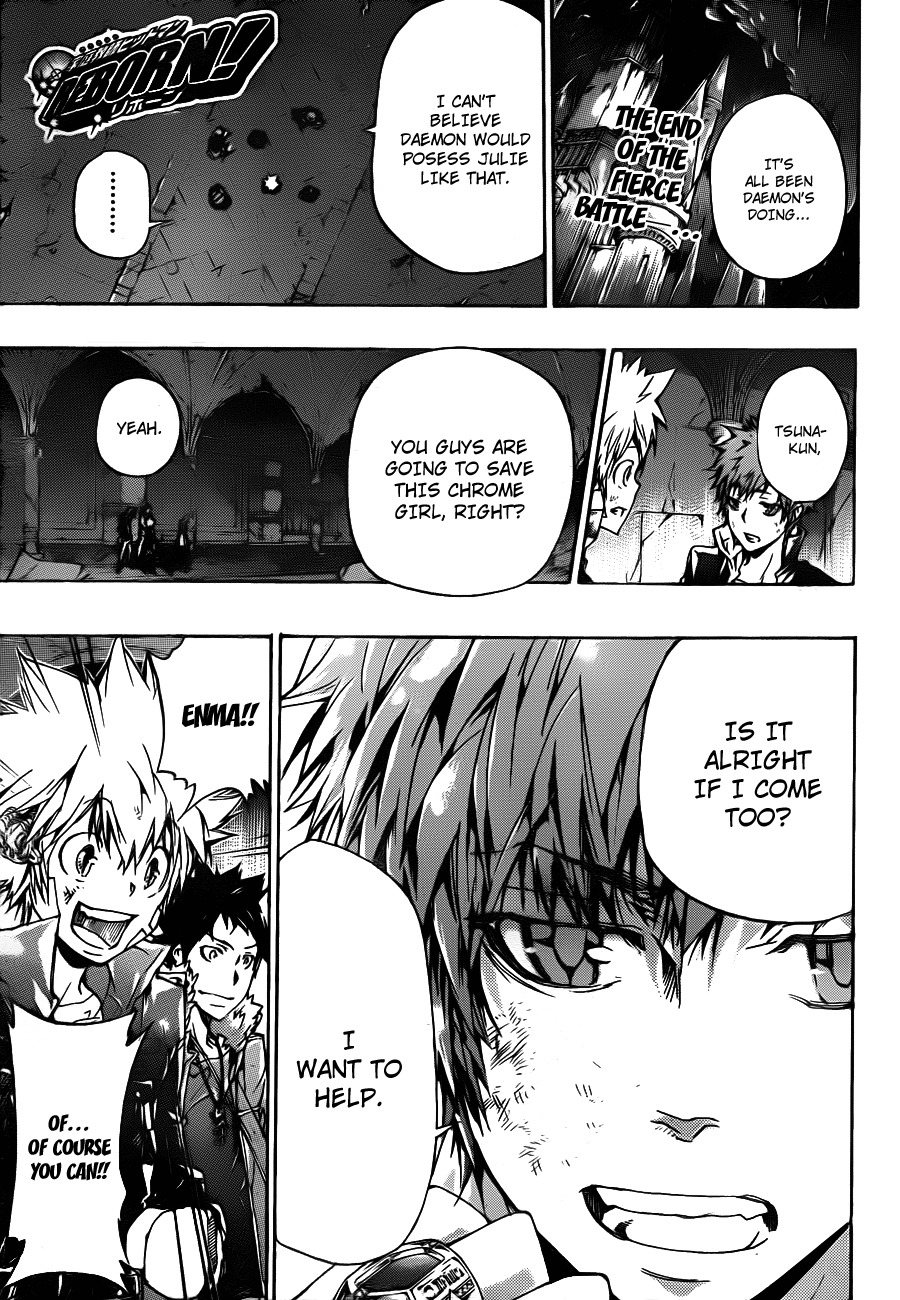 Kateikyoushi Hitman Reborn! Chapter 333 page 1 - Chapter 333: Oath