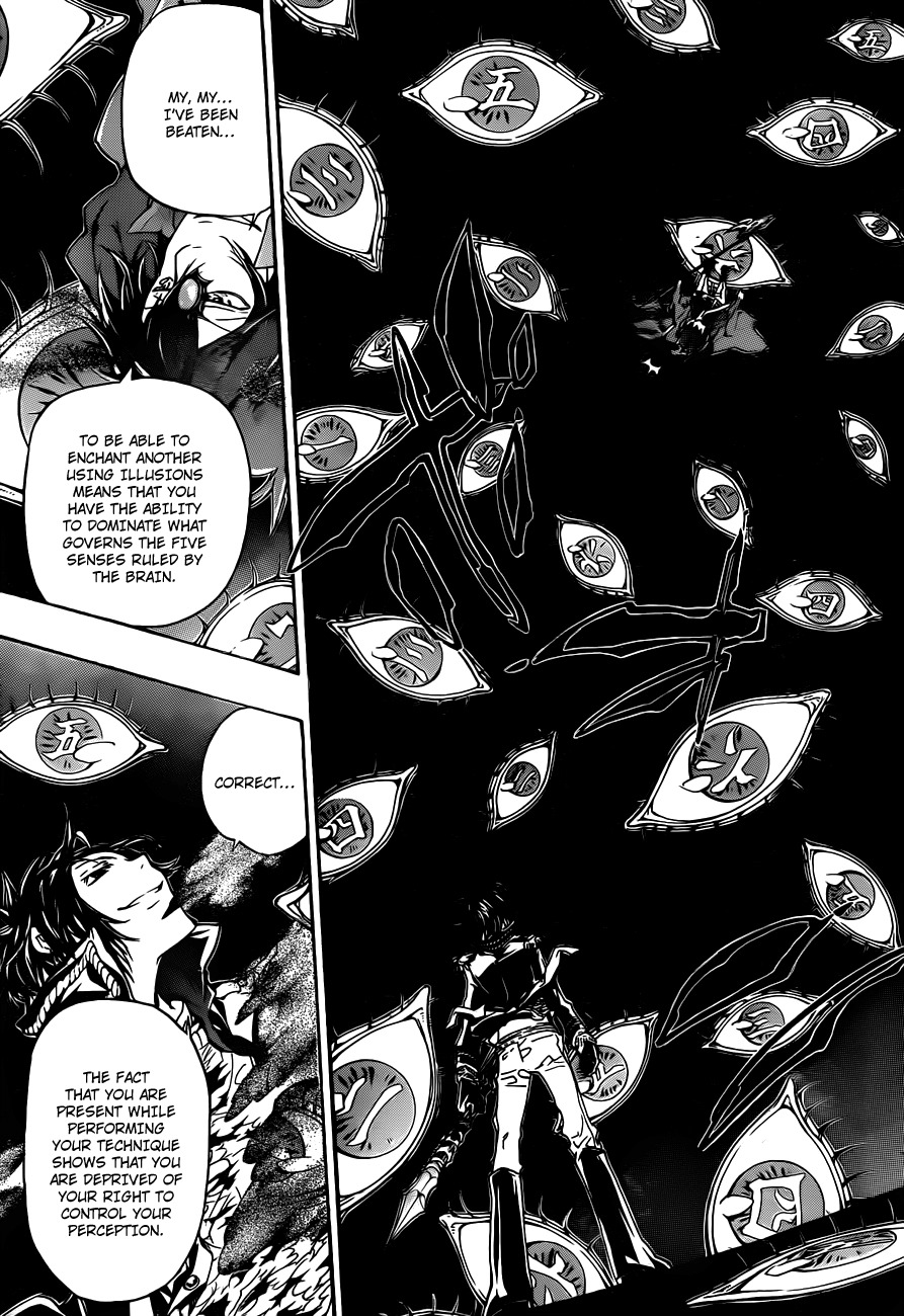 Kateikyoushi Hitman Reborn! Chapter 334 page 7 - Chapter 334: Rokudou Mukuro vs. Daemon Spade