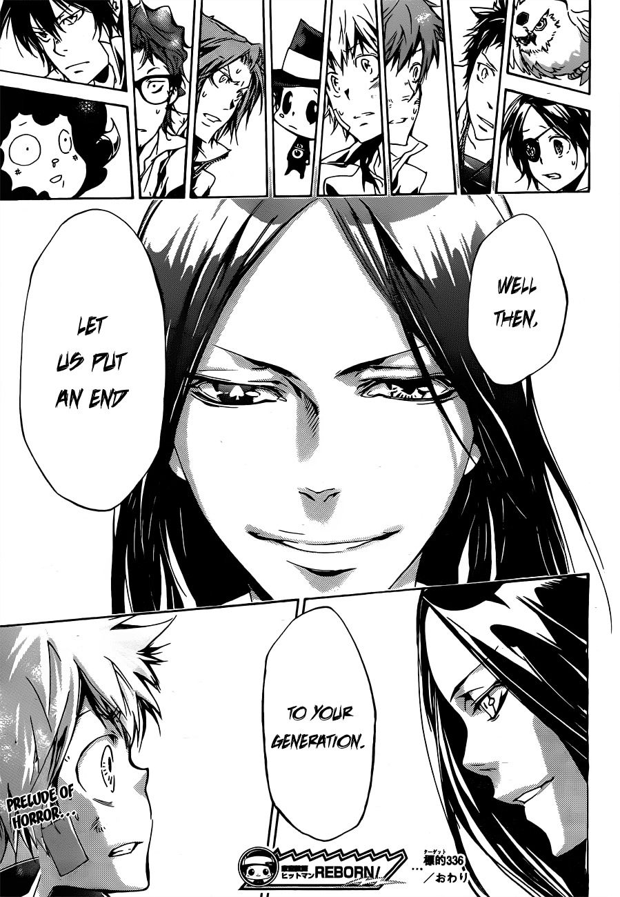 Kateikyoushi Hitman Reborn! Chapter 336 page 17 - Chapter 336: Daemon's Rebirth