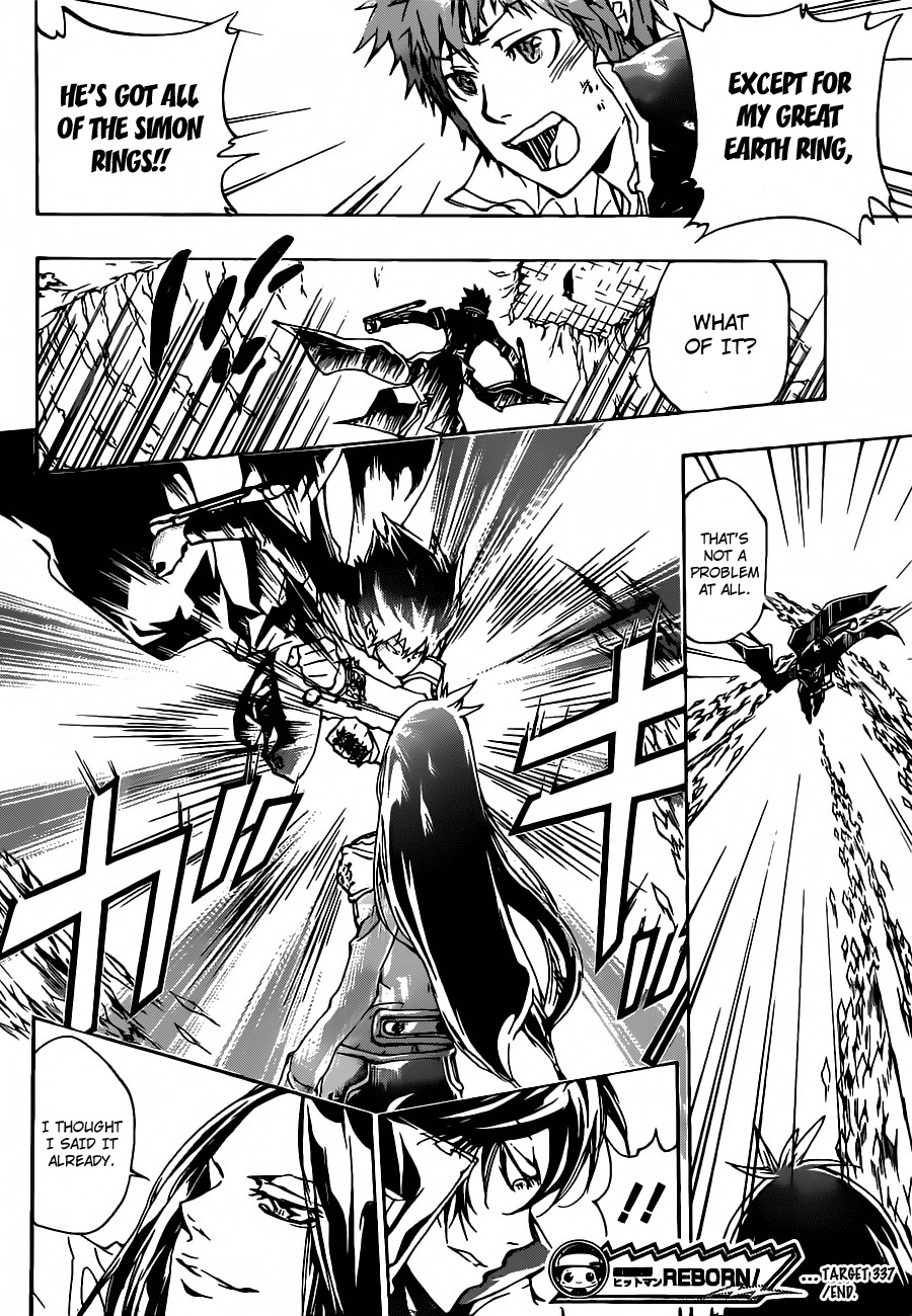 Kateikyoushi Hitman Reborn! Chapter 337 page 16 - Chapter 337: The Power of Daemon
