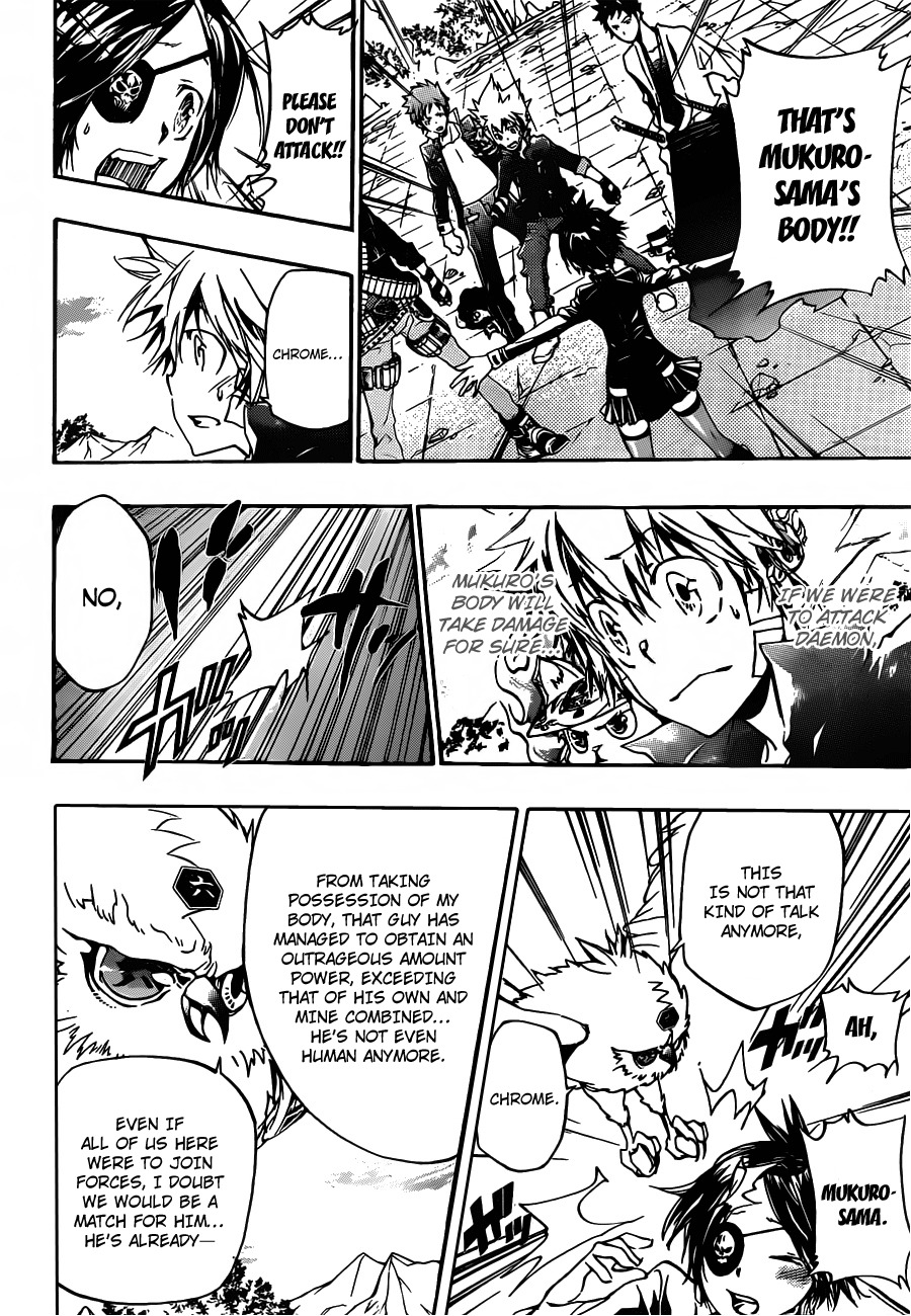 Kateikyoushi Hitman Reborn! Chapter 337 page 4 - Chapter 337: The Power of Daemon