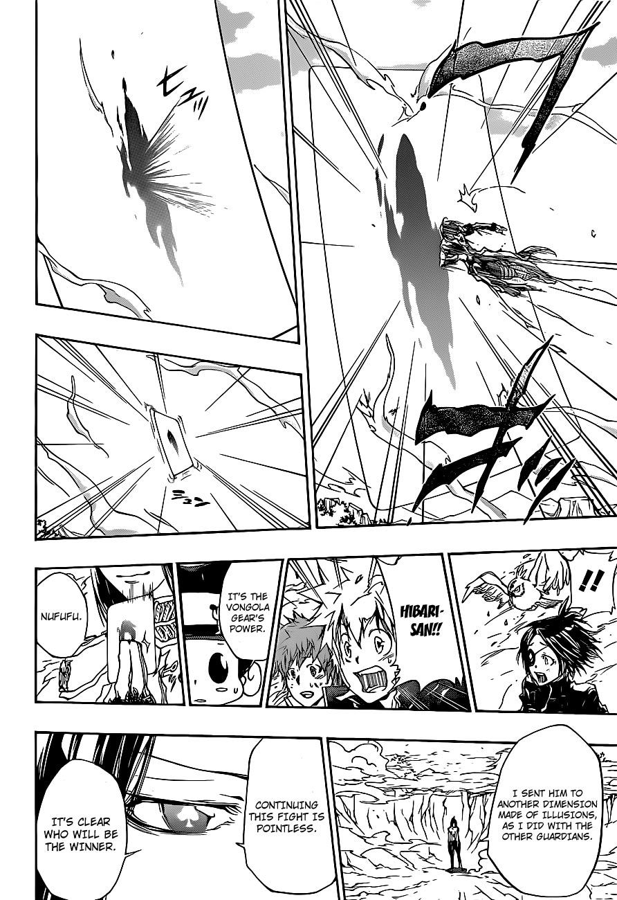 Kateikyoushi Hitman Reborn! Chapter 338 page 12 - Chapter 338: Kyoya Hibari vs. Daemon Spade