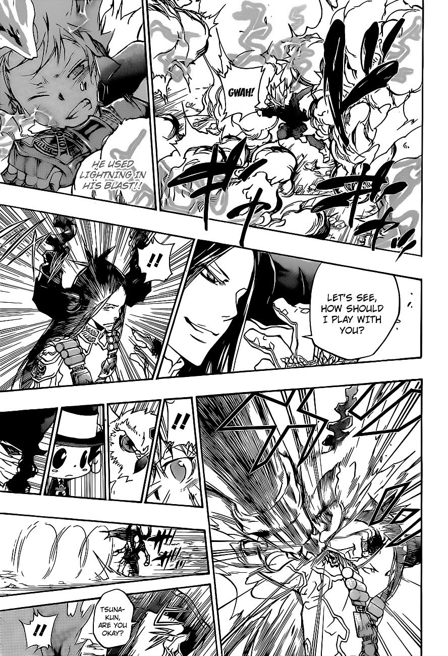 Kateikyoushi Hitman Reborn! Chapter 338 page 15 - Chapter 338: Kyoya Hibari vs. Daemon Spade