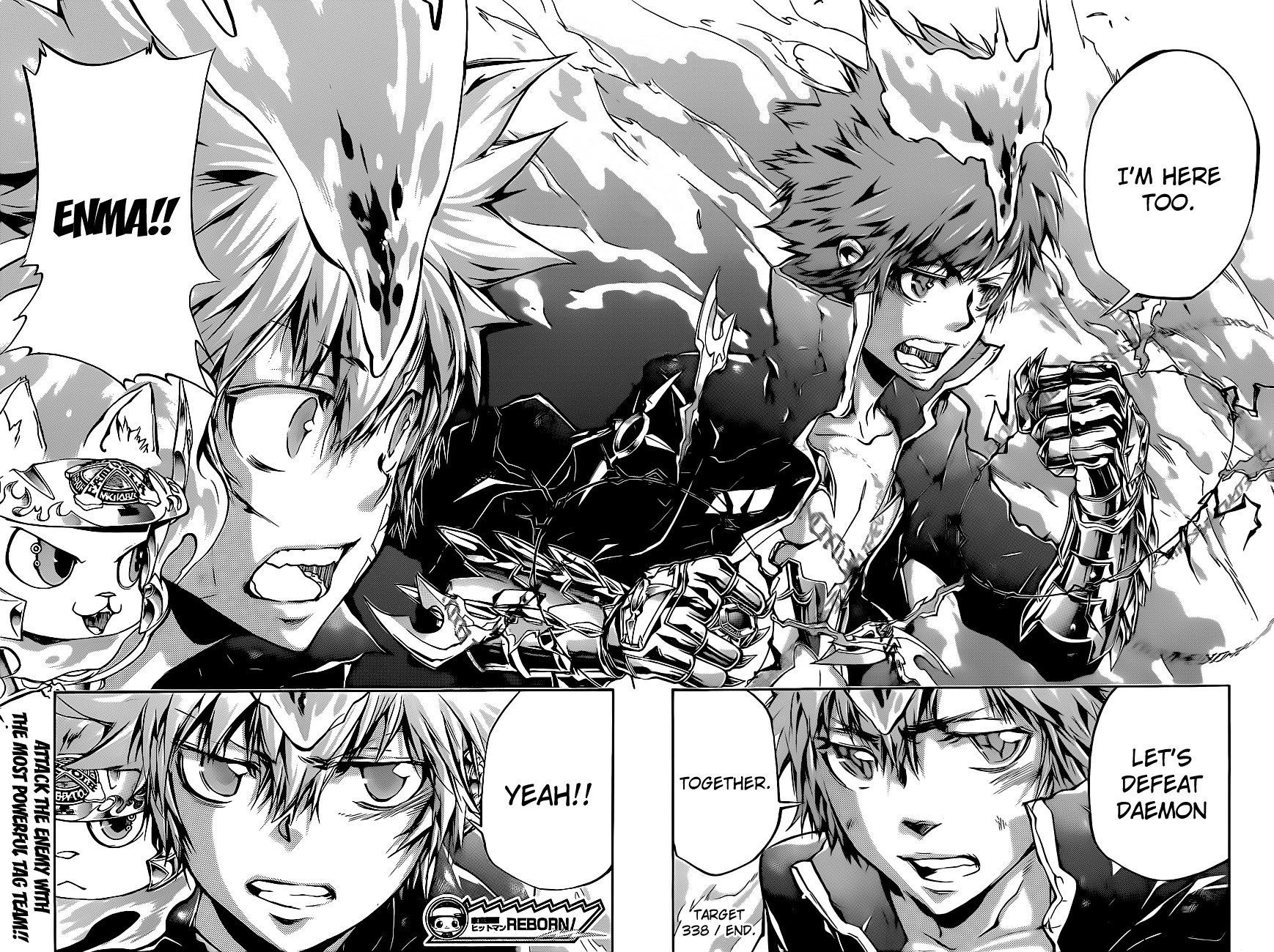 Kateikyoushi Hitman Reborn! Chapter 338 page 16 - Chapter 338: Kyoya Hibari vs. Daemon Spade