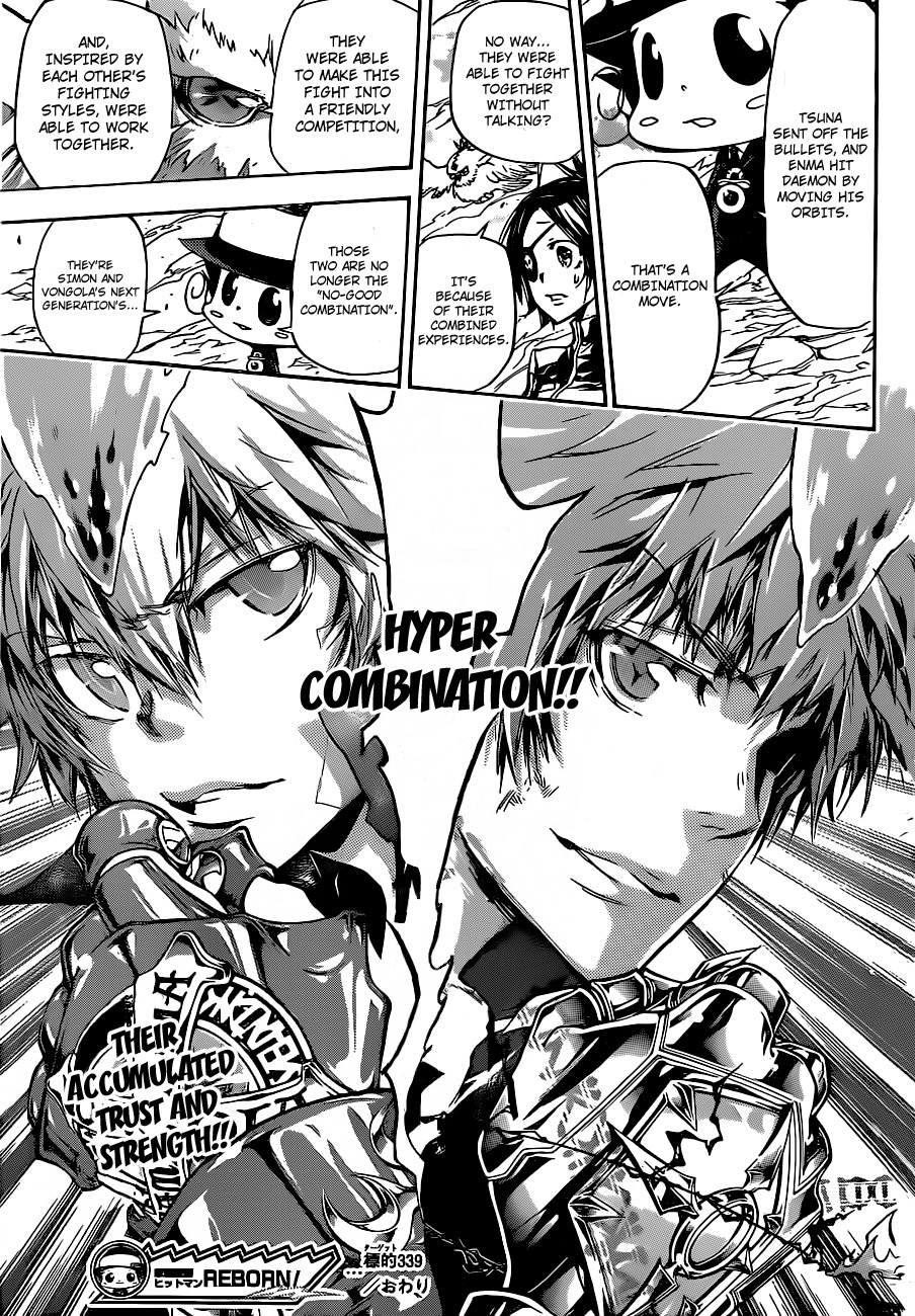 Kateikyoushi Hitman Reborn! Chapter 339 page 17 - Chapter 339: No-Good Combination