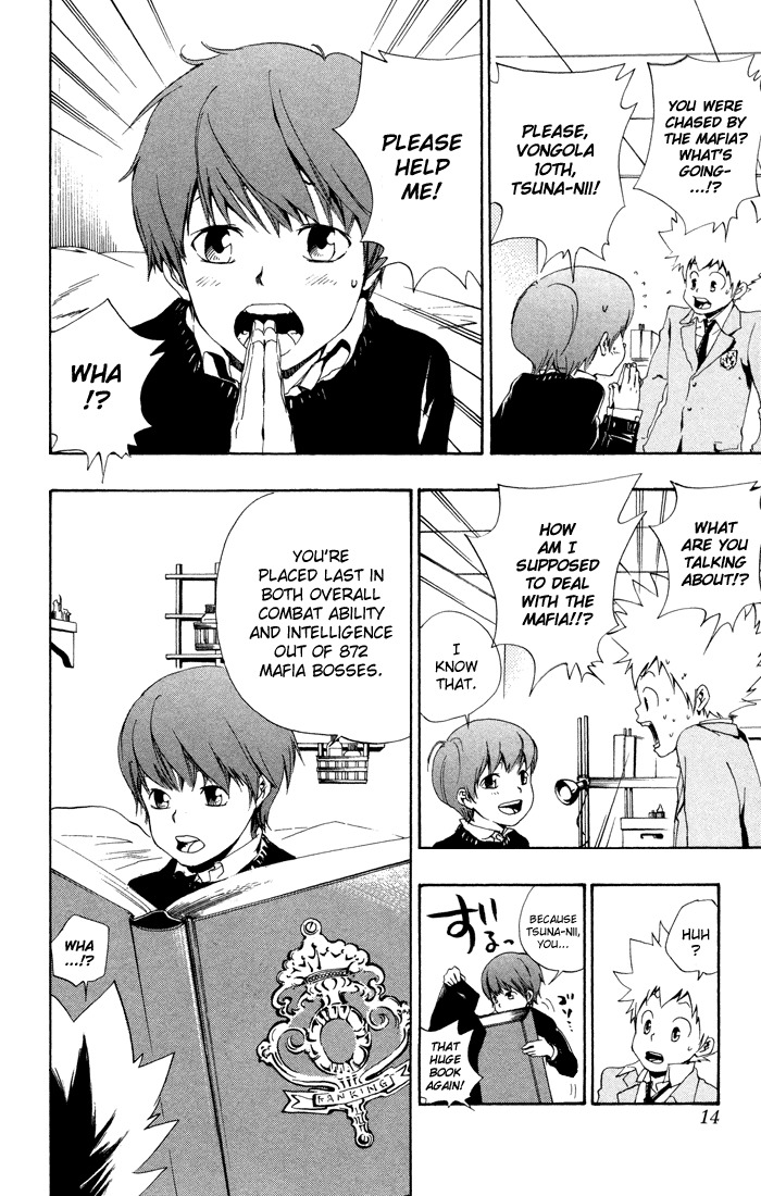 Kateikyoushi Hitman Reborn! Chapter 34 page 14 - Chapter 34: Le Petite Prince Futa