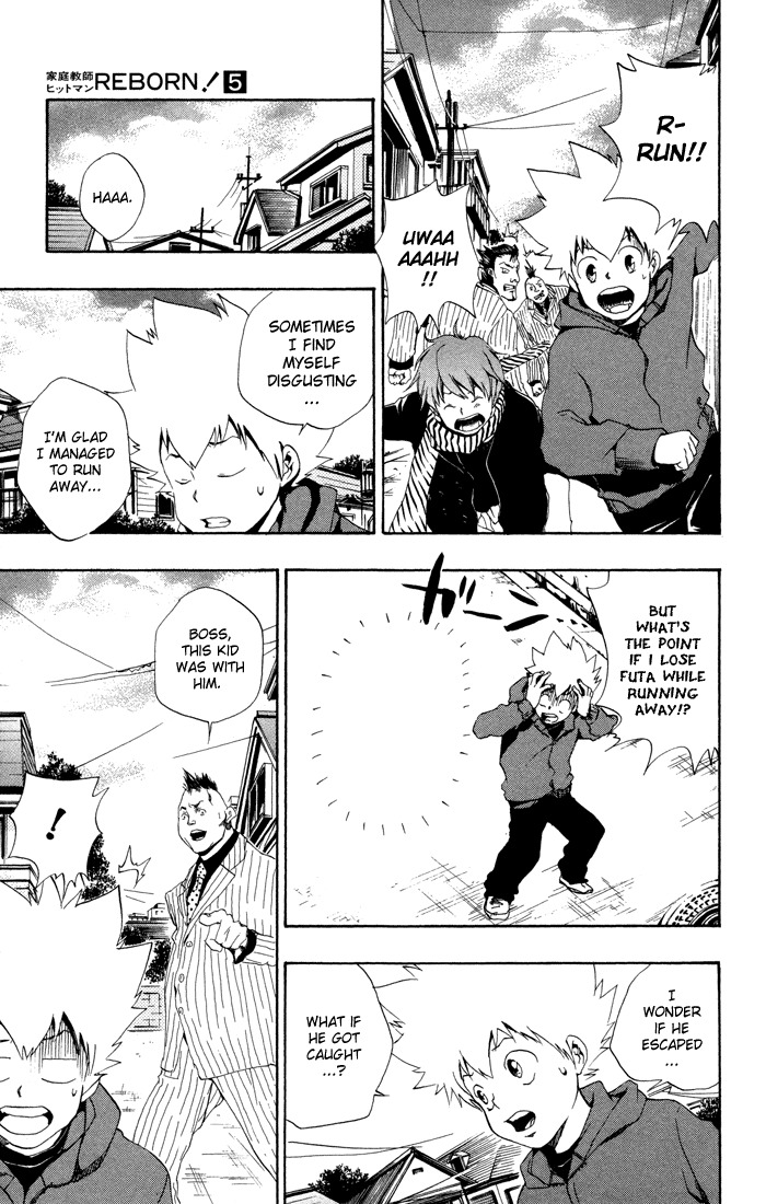 Kateikyoushi Hitman Reborn! Chapter 34 page 19 - Chapter 34: Le Petite Prince Futa