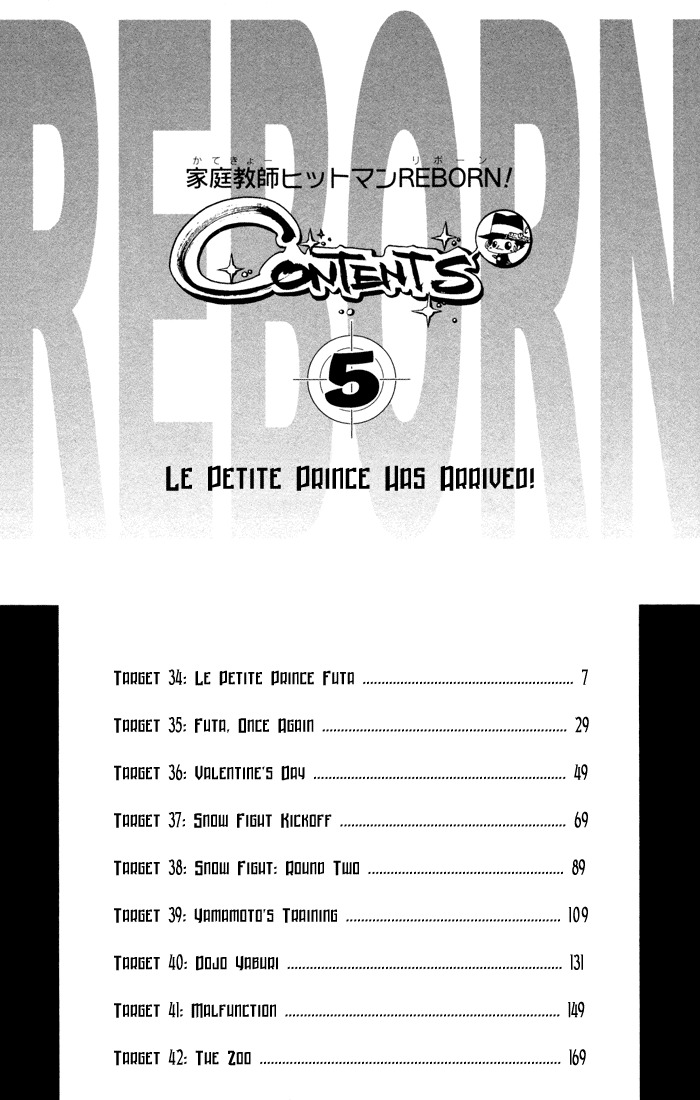 Kateikyoushi Hitman Reborn! Chapter 34 page 6 - Chapter 34: Le Petite Prince Futa