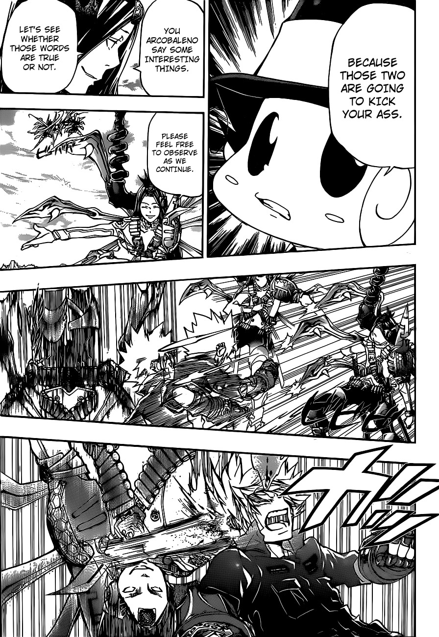 Kateikyoushi Hitman Reborn! Chapter 340 page 9 - Chapter 340: Enma's Decision