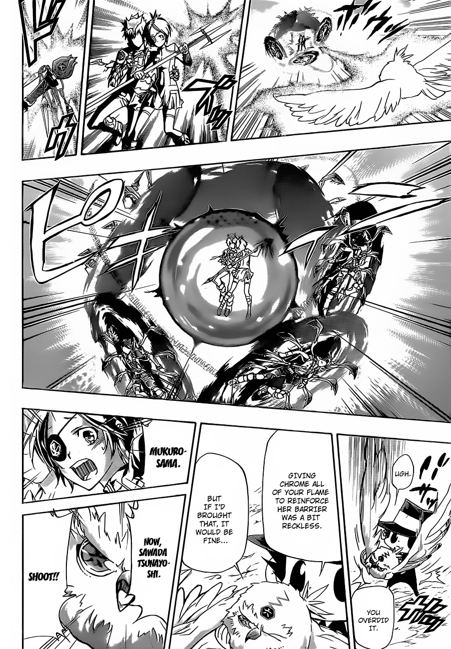 Kateikyoushi Hitman Reborn! Chapter 341 page 12 - Chapter 341: Conflicted