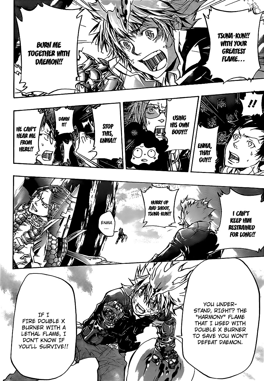 Kateikyoushi Hitman Reborn! Chapter 341 page 2 - Chapter 341: Conflicted