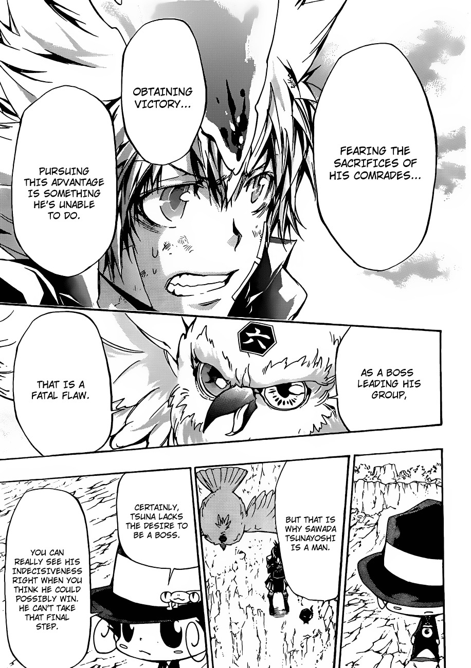 Kateikyoushi Hitman Reborn! Chapter 341 page 5 - Chapter 341: Conflicted