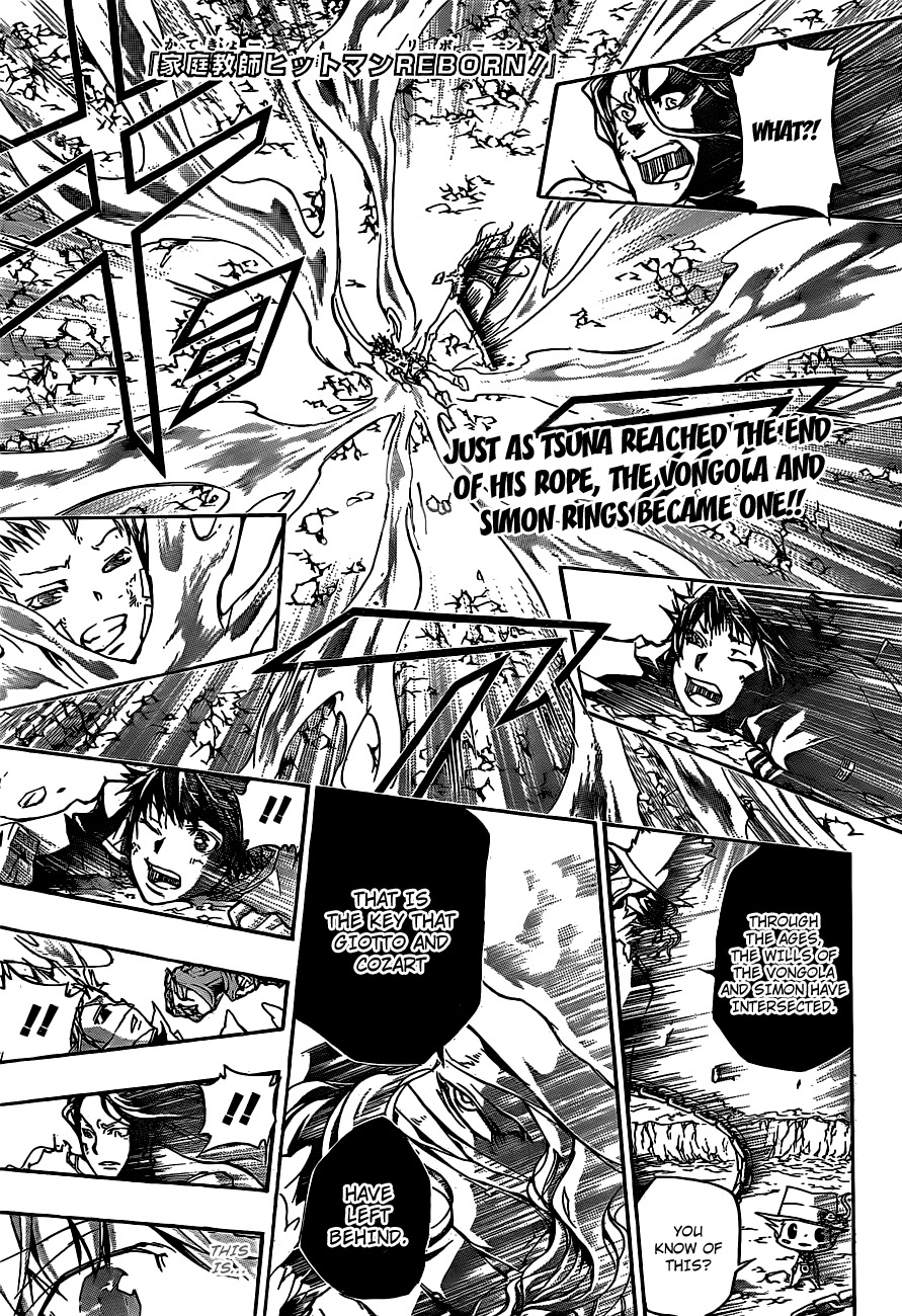 Kateikyoushi Hitman Reborn! Chapter 343 page 1 - Chapter 343: The Oath