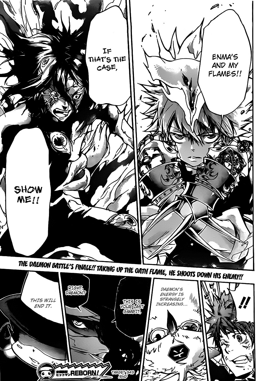 Kateikyoushi Hitman Reborn! Chapter 343 page 16 - Chapter 343: The Oath