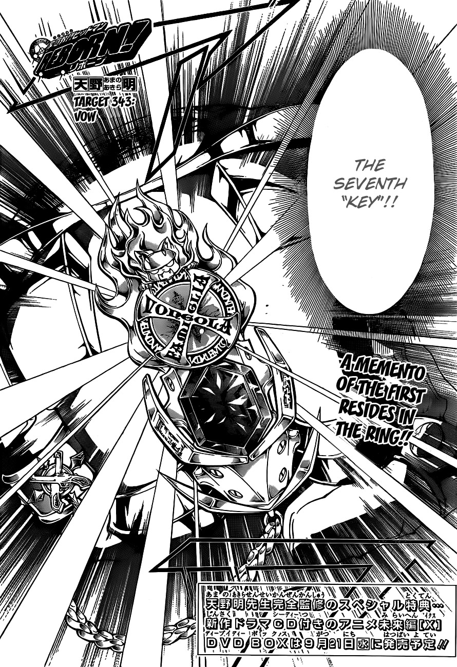 Kateikyoushi Hitman Reborn! Chapter 343 page 2 - Chapter 343: The Oath
