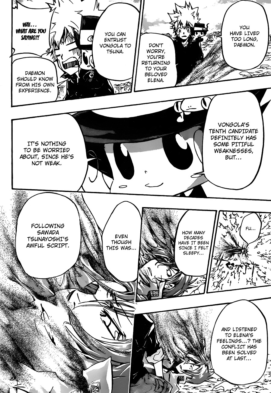 Kateikyoushi Hitman Reborn! Chapter 345 page 12 - Chapter 345: Eternal Elena