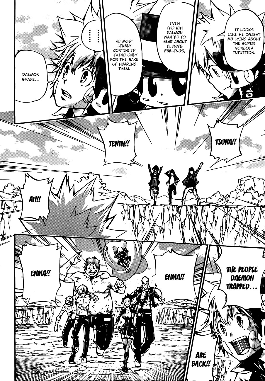 Kateikyoushi Hitman Reborn! Chapter 345 page 14 - Chapter 345: Eternal Elena