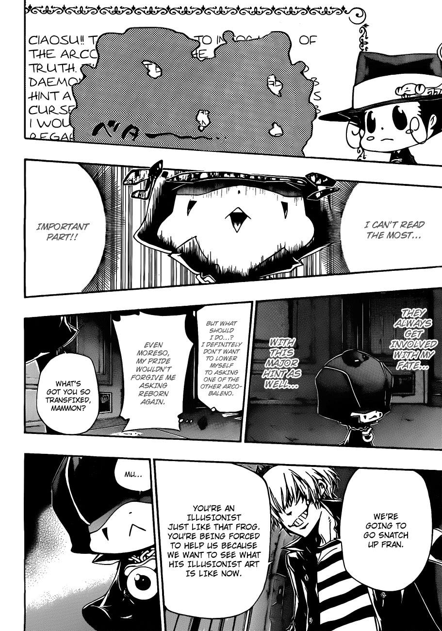 Kateikyoushi Hitman Reborn! Chapter 347 page 10 - Chapter 347: Marmon and the New Battle Force