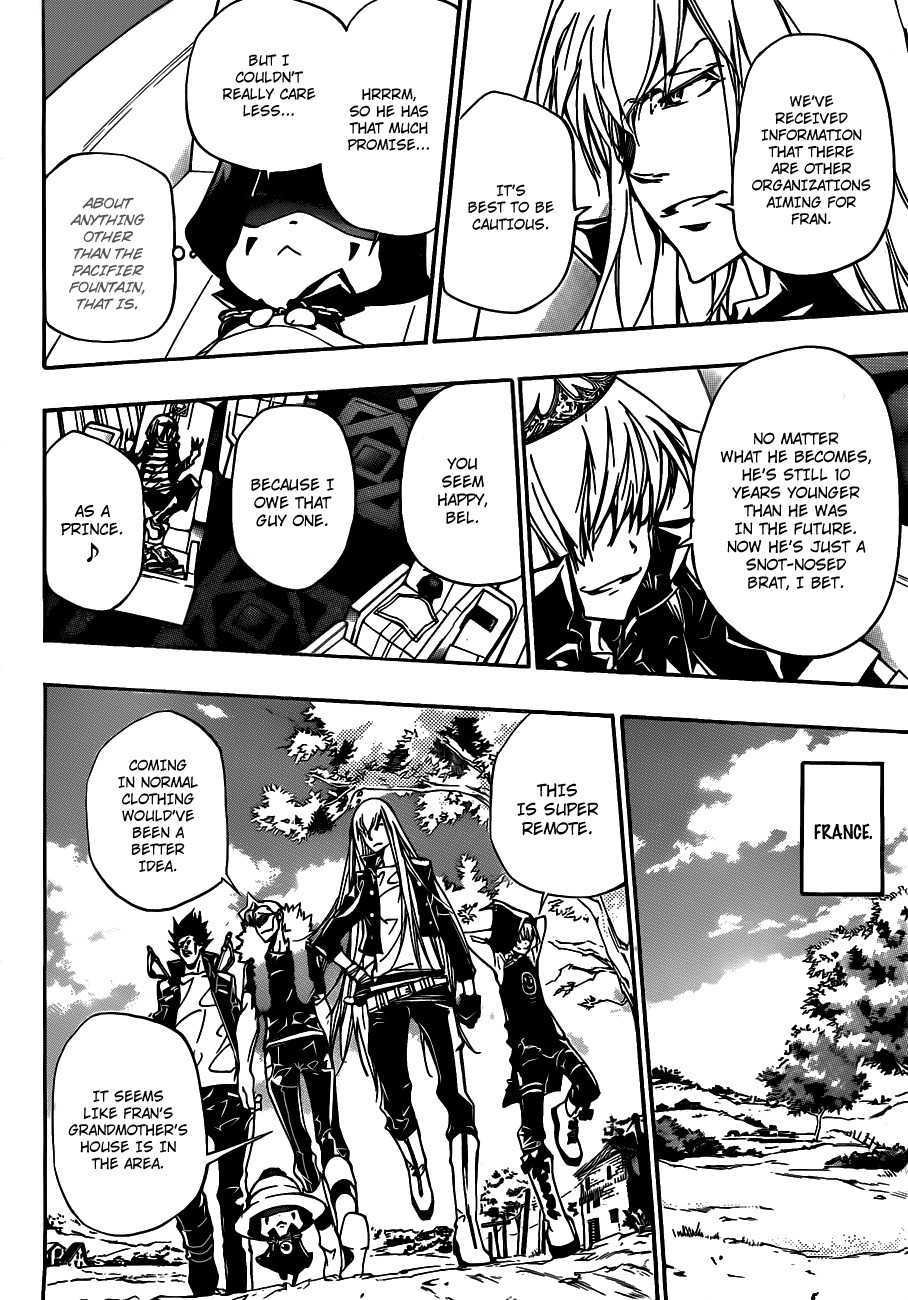 Kateikyoushi Hitman Reborn! Chapter 347 page 12 - Chapter 347: Marmon and the New Battle Force