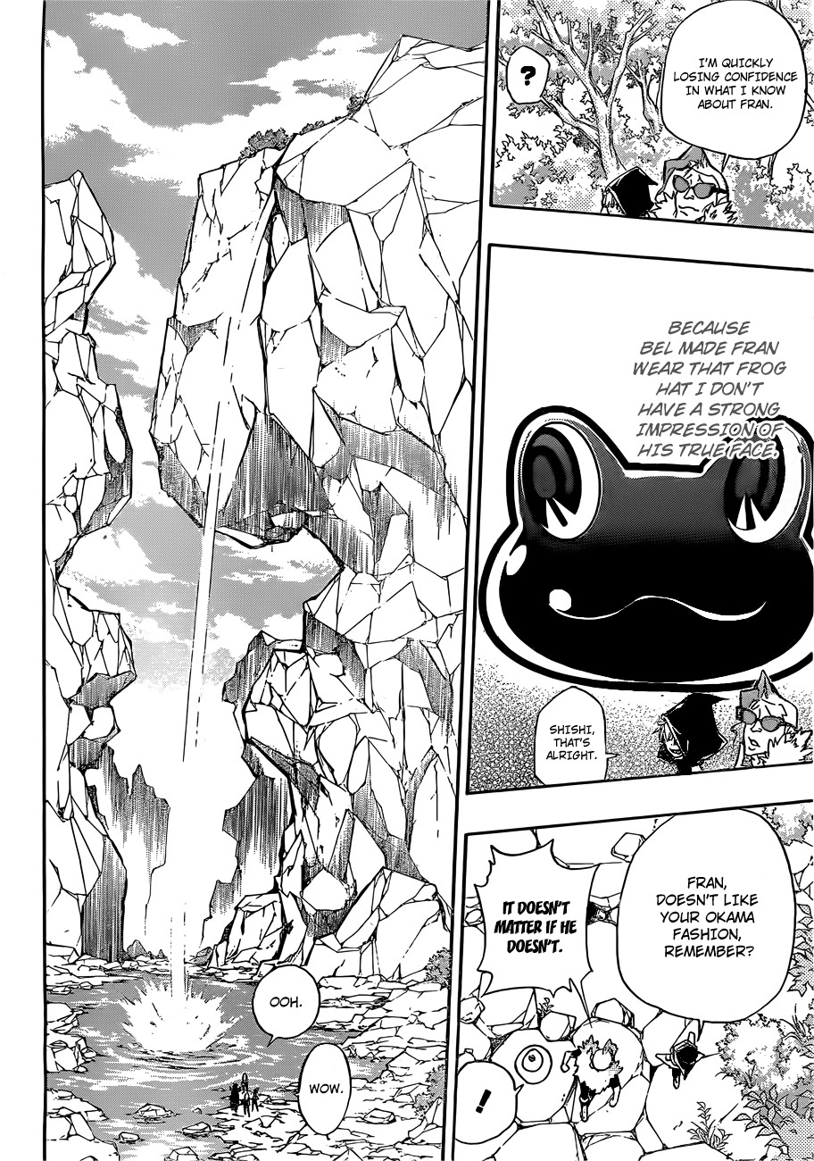 Kateikyoushi Hitman Reborn! Chapter 347 page 14 - Chapter 347: Marmon and the New Battle Force