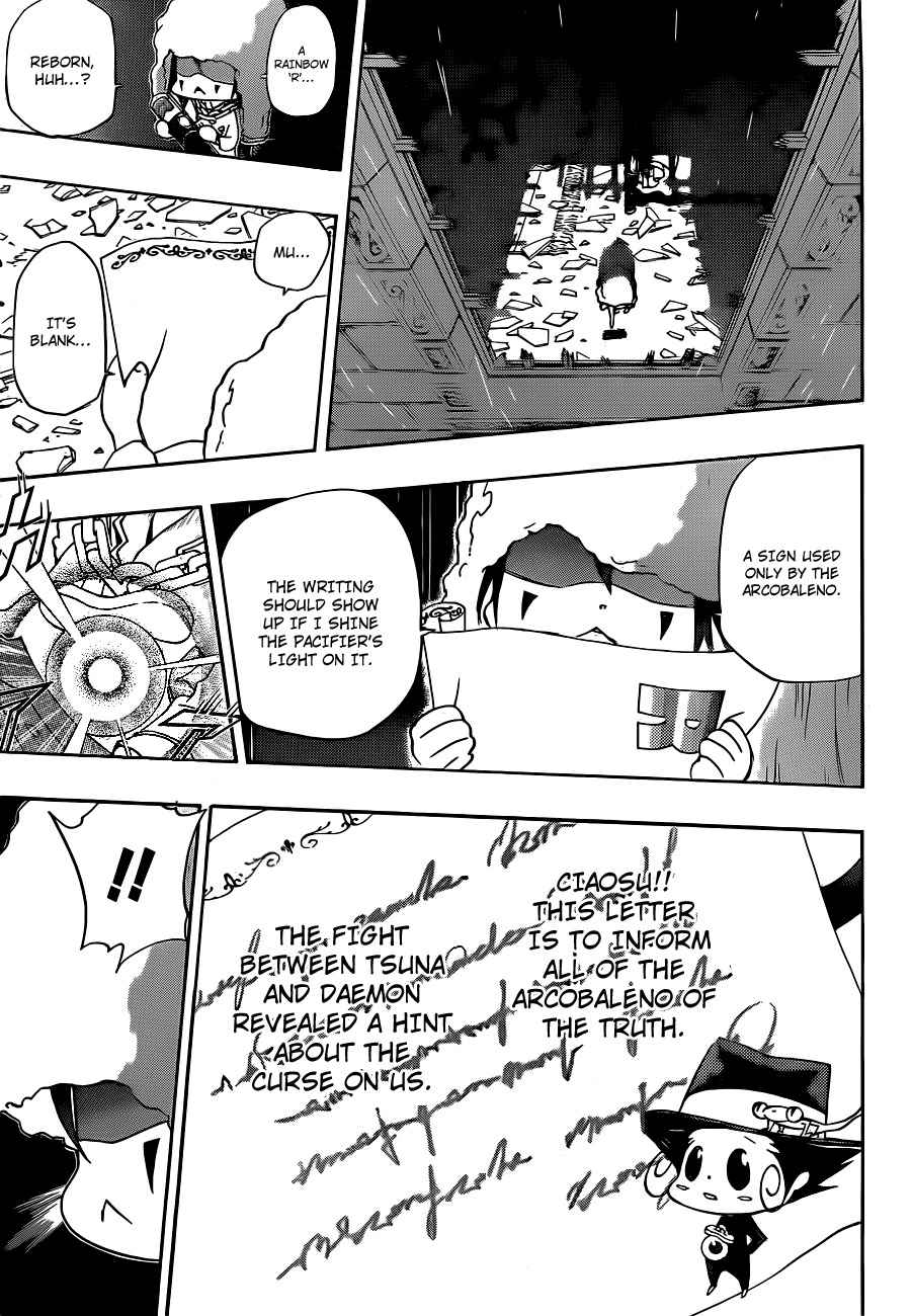 Kateikyoushi Hitman Reborn! Chapter 347 page 3 - Chapter 347: Marmon and the New Battle Force