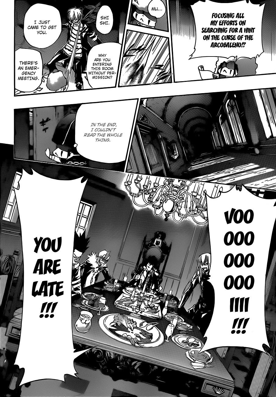 Kateikyoushi Hitman Reborn! Chapter 347 page 4 - Chapter 347: Marmon and the New Battle Force