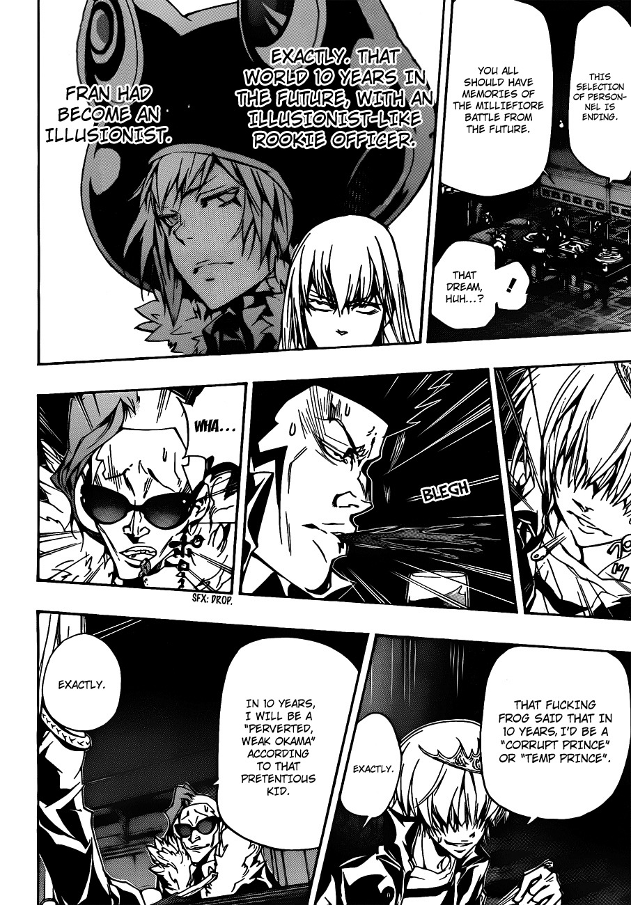 Kateikyoushi Hitman Reborn! Chapter 347 page 6 - Chapter 347: Marmon and the New Battle Force