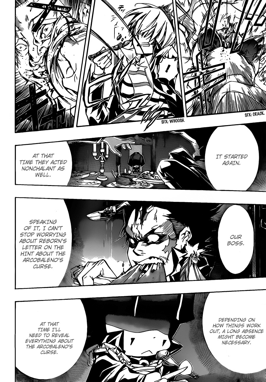Kateikyoushi Hitman Reborn! Chapter 347 page 8 - Chapter 347: Marmon and the New Battle Force