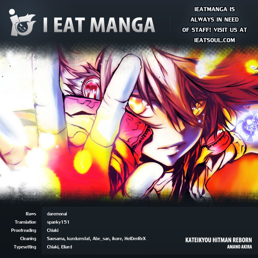 Kateikyoushi Hitman Reborn! Chapter 348 page 18 - Chapter 348: Marmon and the New Battle Force - Part 2