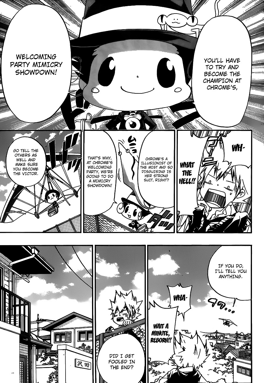 Kateikyoushi Hitman Reborn! Chapter 349 page 11 - Chapter 349: Unexpected Problem