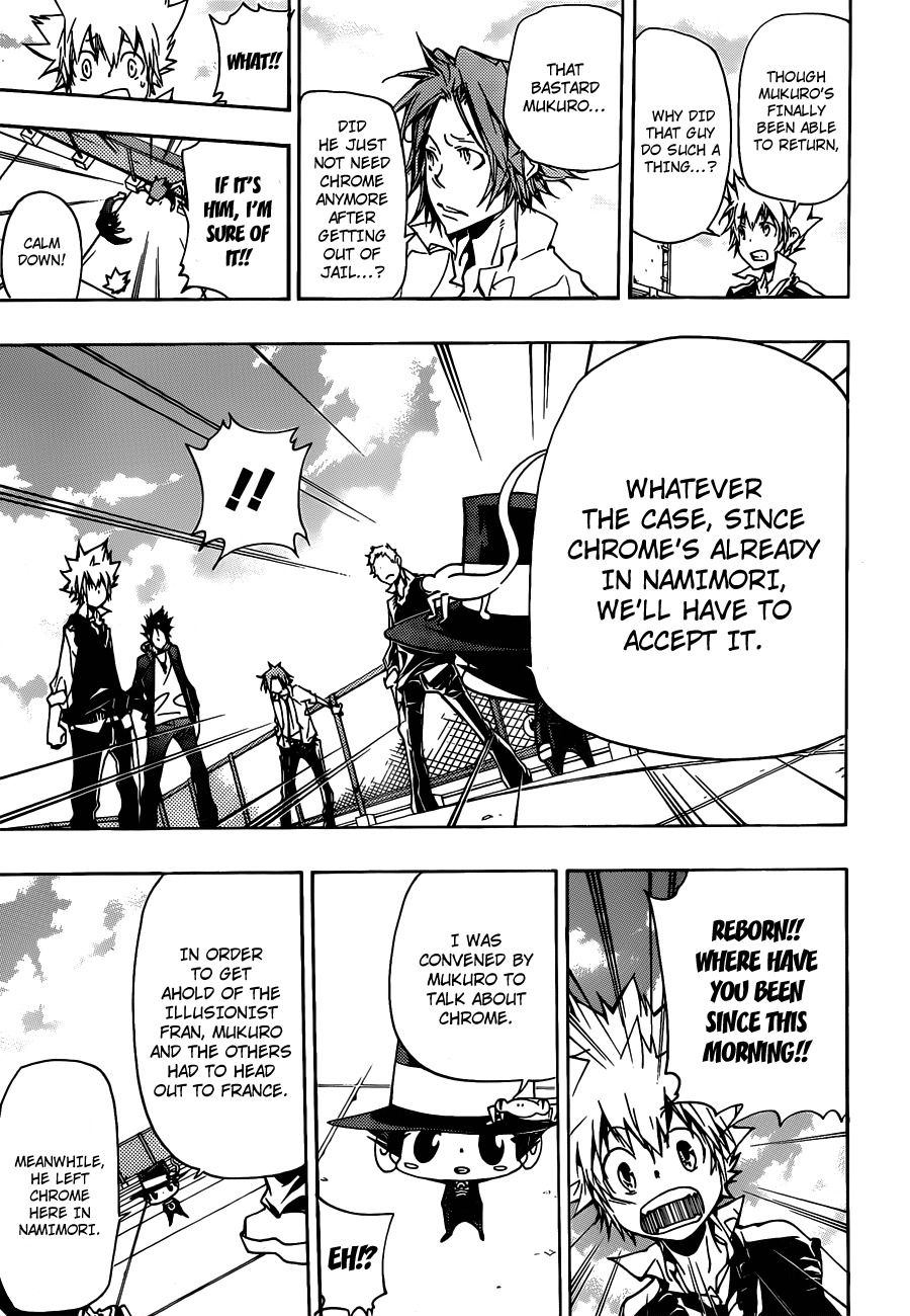Kateikyoushi Hitman Reborn! Chapter 349 page 7 - Chapter 349: Unexpected Problem