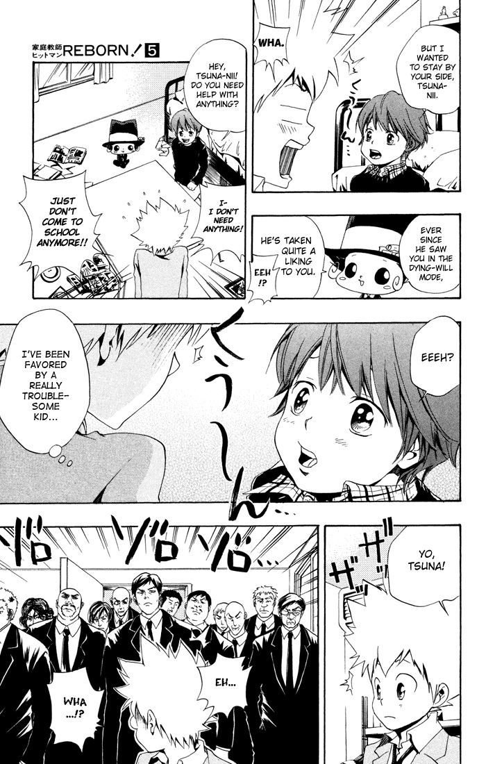 Kateikyoushi Hitman Reborn! Chapter 35 page 3 - Chapter 35: Futa, Once Again