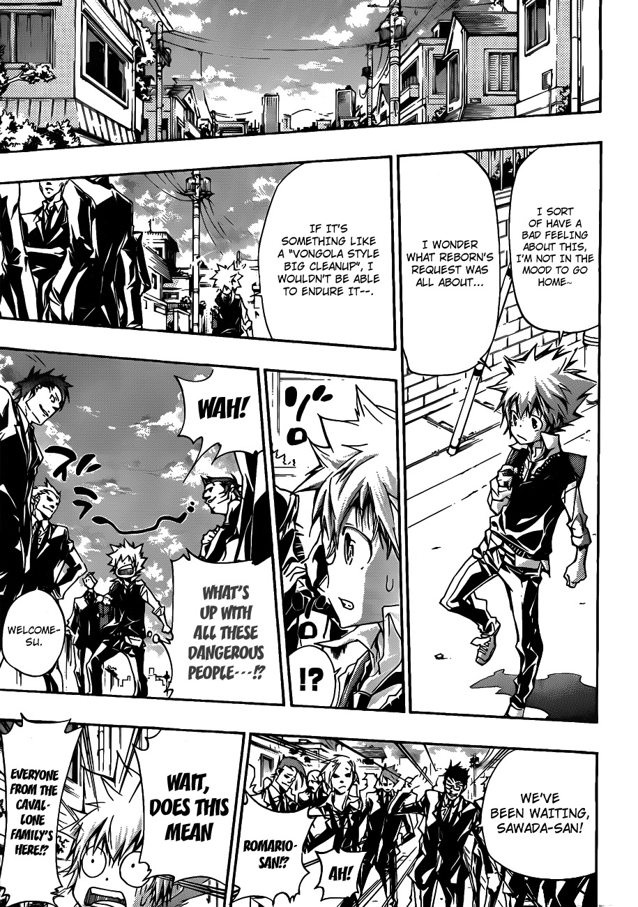 Kateikyoushi Hitman Reborn! Chapter 351 page 15 - Chapter 351: Request
