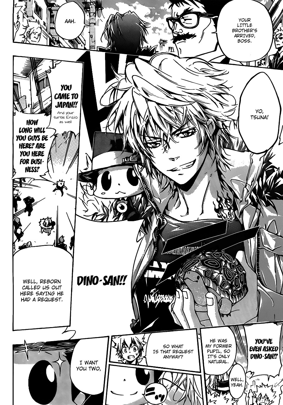 Kateikyoushi Hitman Reborn! Chapter 351 page 16 - Chapter 351: Request