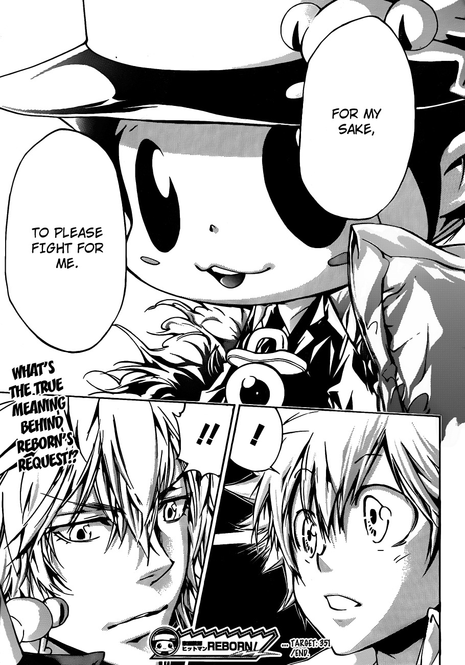 Kateikyoushi Hitman Reborn! Chapter 351 page 17 - Chapter 351: Request