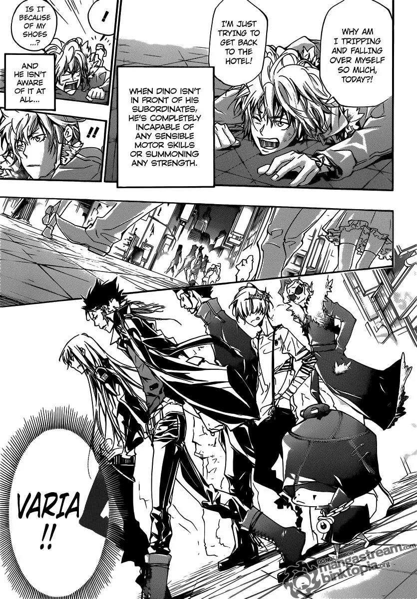 Kateikyoushi Hitman Reborn! Chapter 353 page 10 - Chapter 353: The Representatives