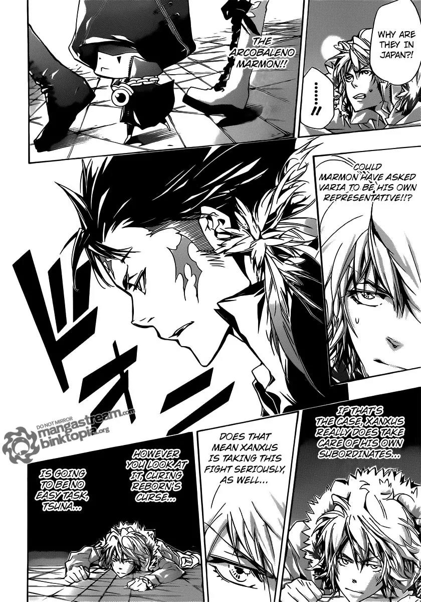 Kateikyoushi Hitman Reborn! Chapter 353 page 11 - Chapter 353: The Representatives