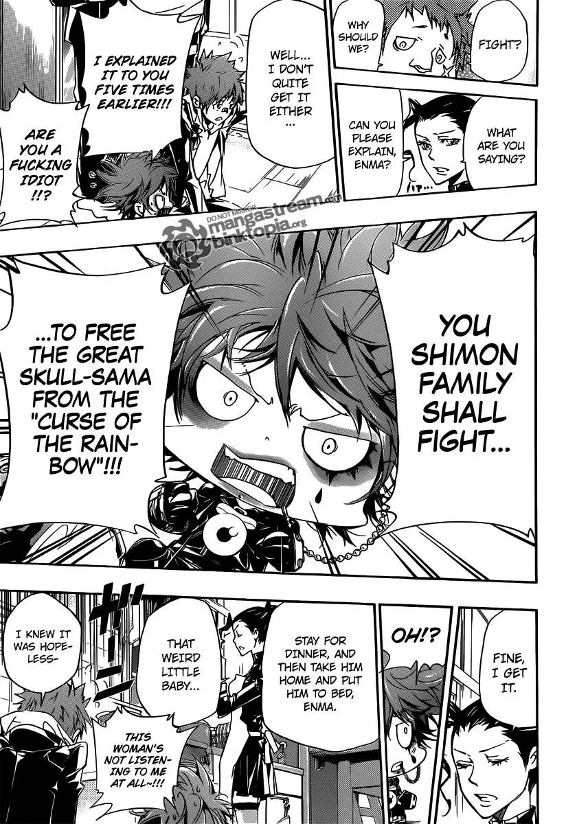 Kateikyoushi Hitman Reborn! Chapter 353 page 8 - Chapter 353: The Representatives