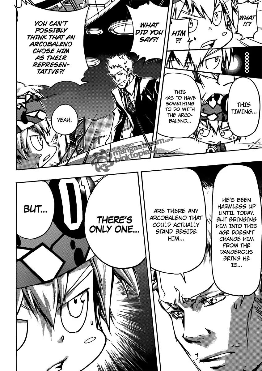 Kateikyoushi Hitman Reborn! Chapter 354 page 11 - Chapter 354: Verde and Mukuro