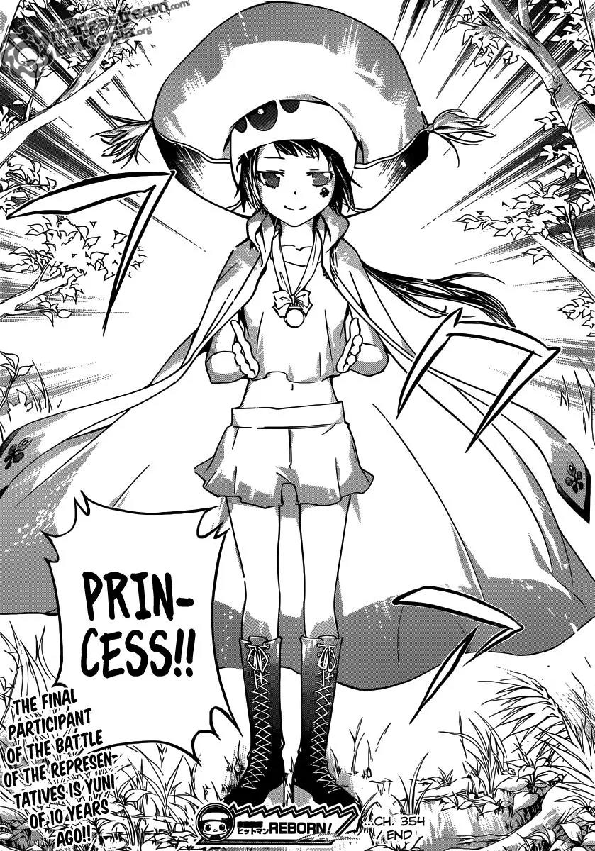 Kateikyoushi Hitman Reborn! Chapter 354 page 18 - Chapter 354: Verde and Mukuro