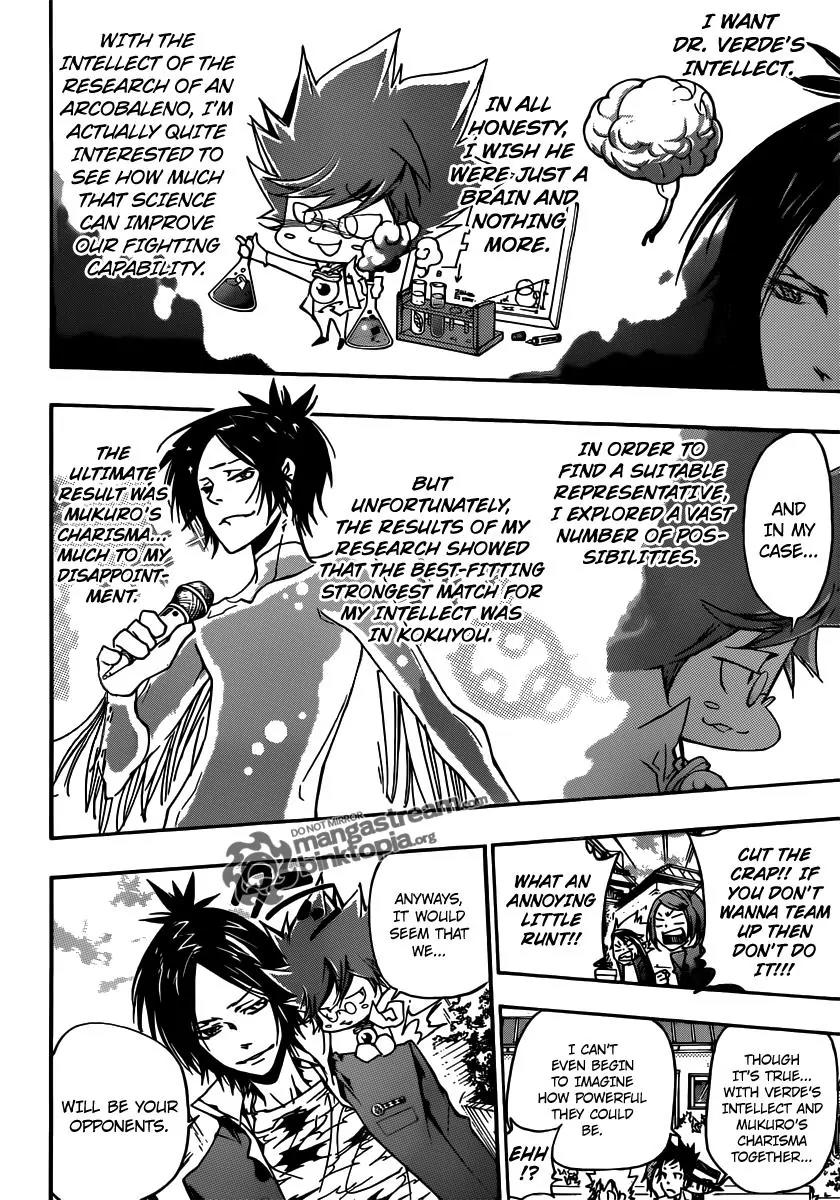 Kateikyoushi Hitman Reborn! Chapter 354 page 5 - Chapter 354: Verde and Mukuro