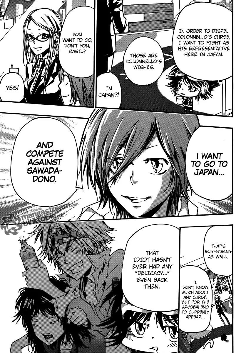 Kateikyoushi Hitman Reborn! Chapter 354 page 8 - Chapter 354: Verde and Mukuro