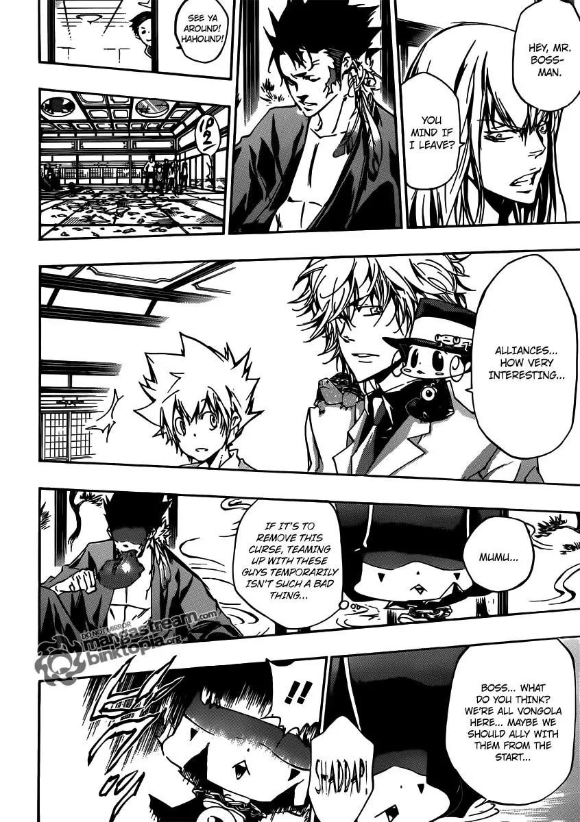 Kateikyoushi Hitman Reborn! Chapter 356 page 13 - Chapter 356: The Rules of the Battles of the Representatives