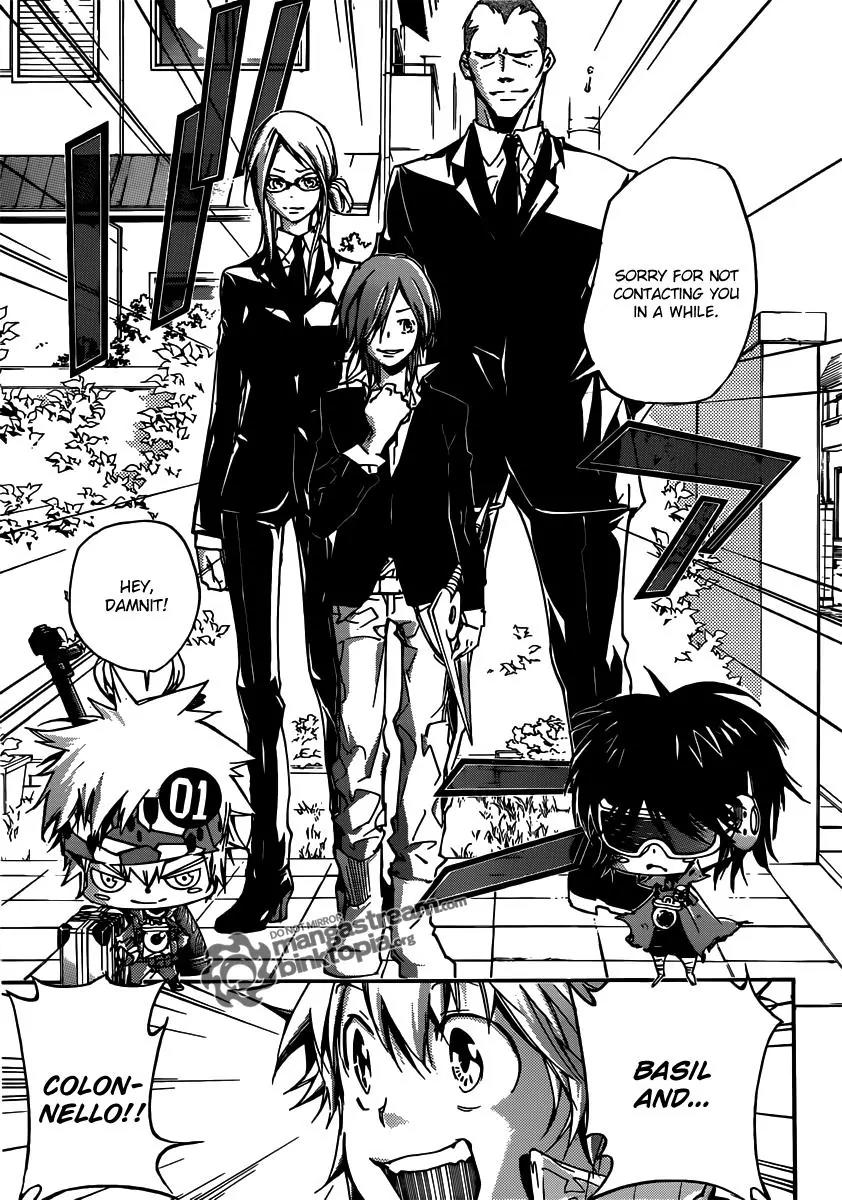 Kateikyoushi Hitman Reborn! Chapter 357 page 10 - Chapter 357: Dad's Coming Home
