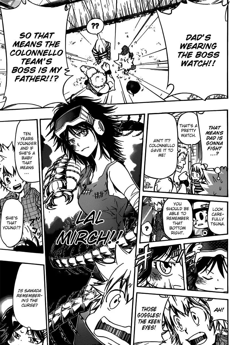 Kateikyoushi Hitman Reborn! Chapter 357 page 12 - Chapter 357: Dad's Coming Home