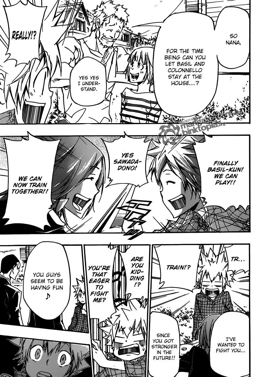 Kateikyoushi Hitman Reborn! Chapter 357 page 14 - Chapter 357: Dad's Coming Home
