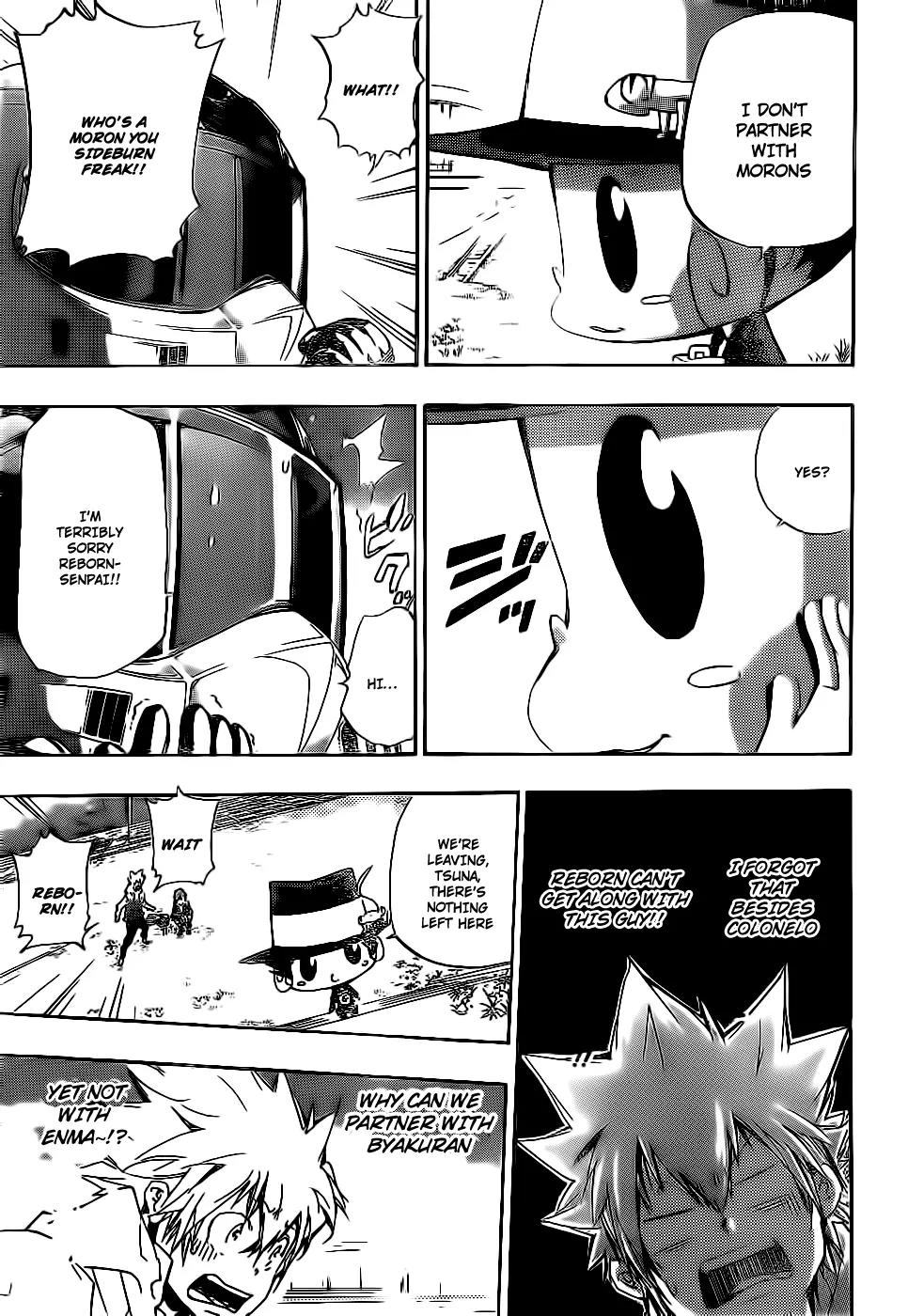 Kateikyoushi Hitman Reborn! Chapter 358 page 14 - Chapter 358: Eve of War