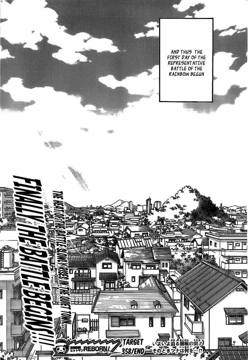 Kateikyoushi Hitman Reborn! Chapter 358 page 18 - Chapter 358: Eve of War