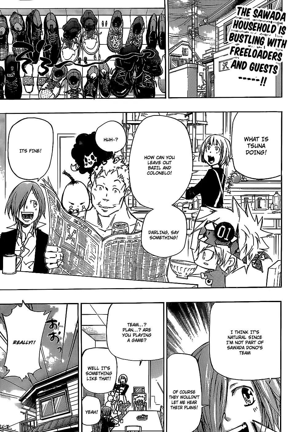 Kateikyoushi Hitman Reborn! Chapter 358 page 2 - Chapter 358: Eve of War