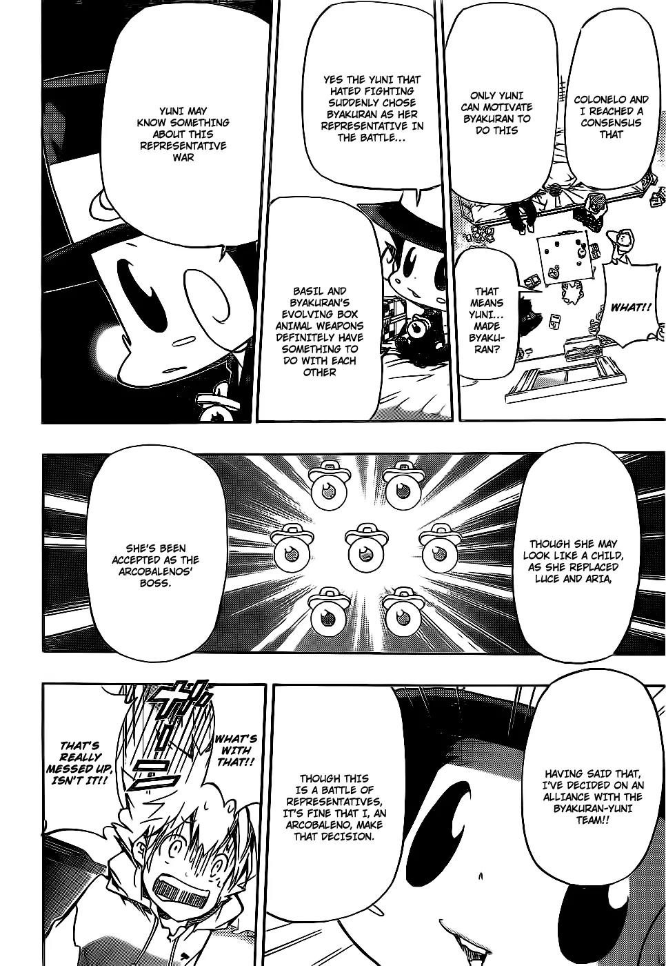 Kateikyoushi Hitman Reborn! Chapter 358 page 7 - Chapter 358: Eve of War